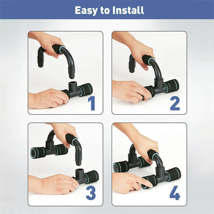プッシュアップバー（H型）｜滑り止め・高安定設計・自宅用腕立てトレーニング器具（胸・腕強化）